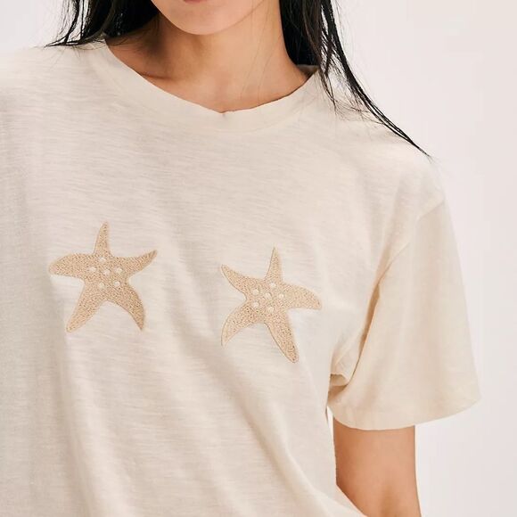 Free People • Banner Day starfish tee - Picture 1 of 4